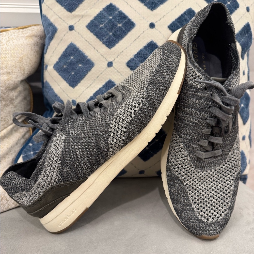 Cole Haan Charcoal Knit Men's Sneakers